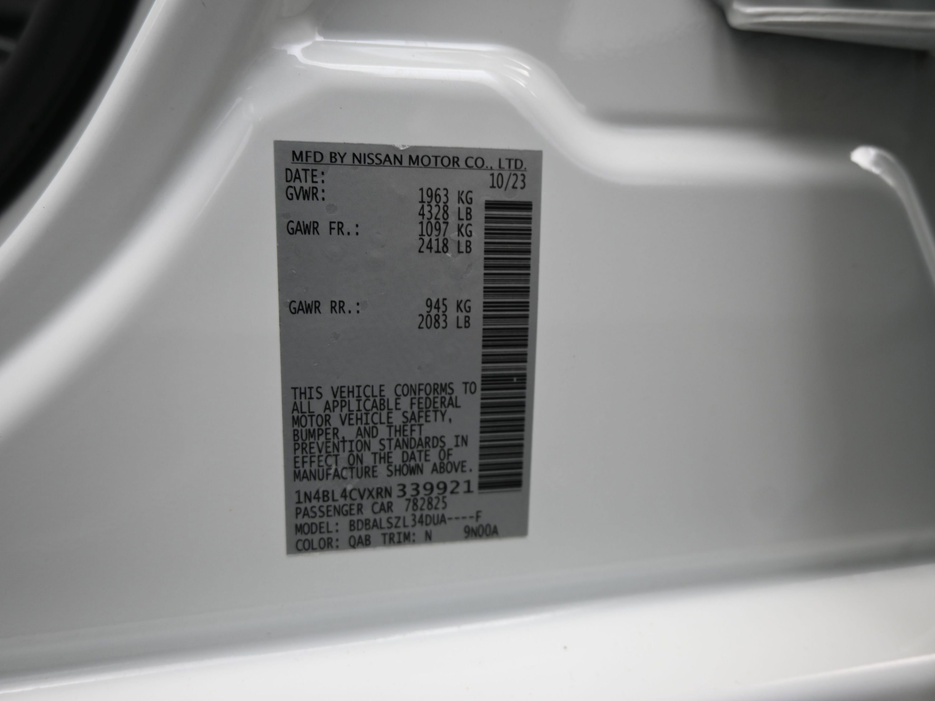 Certified 2024 Nissan Altima 2.5 SR image 15