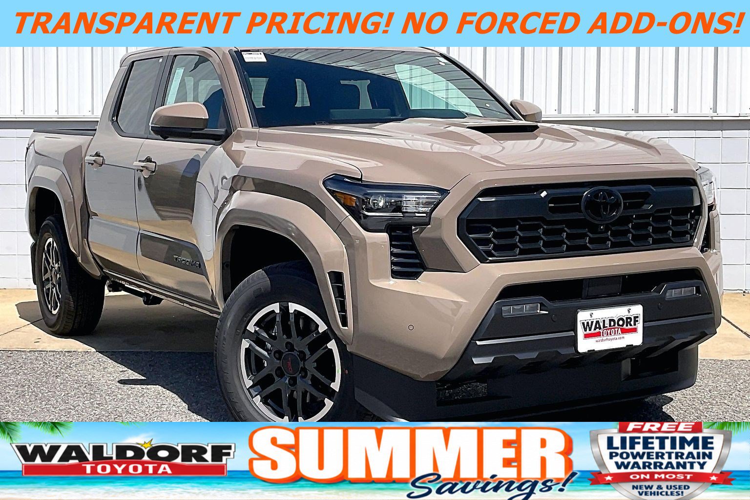 New 2026 Toyota Tacoma TRD Sport AWD/4WD image 1