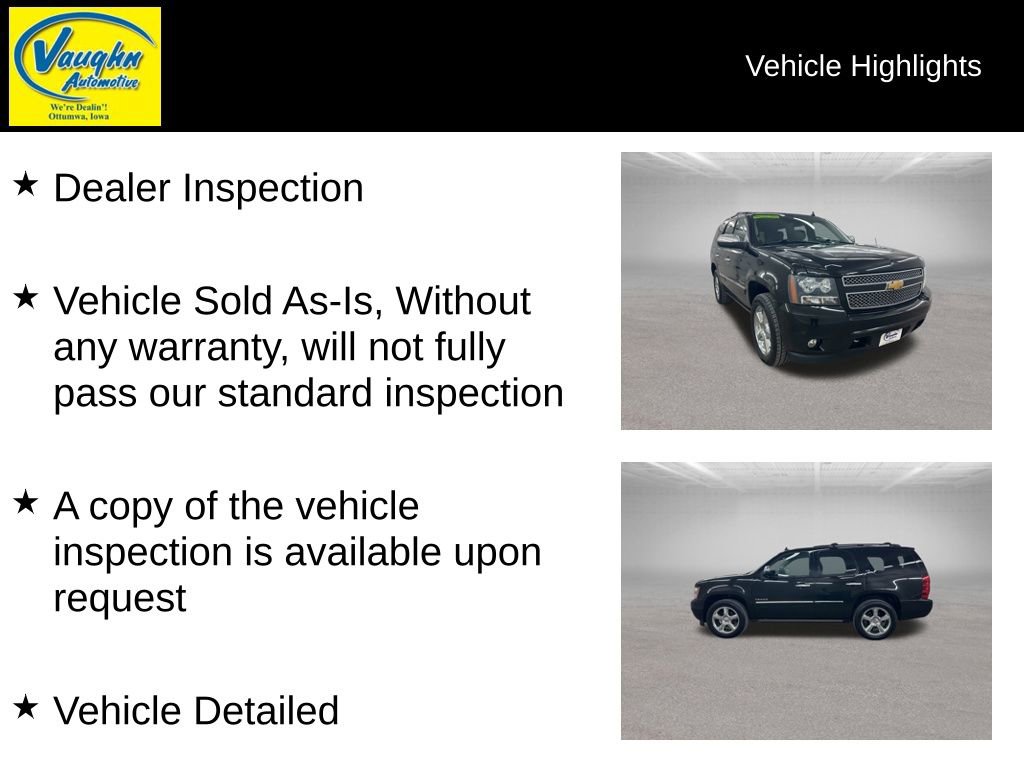 Used 2012 Chevrolet Tahoe LTZ image 2