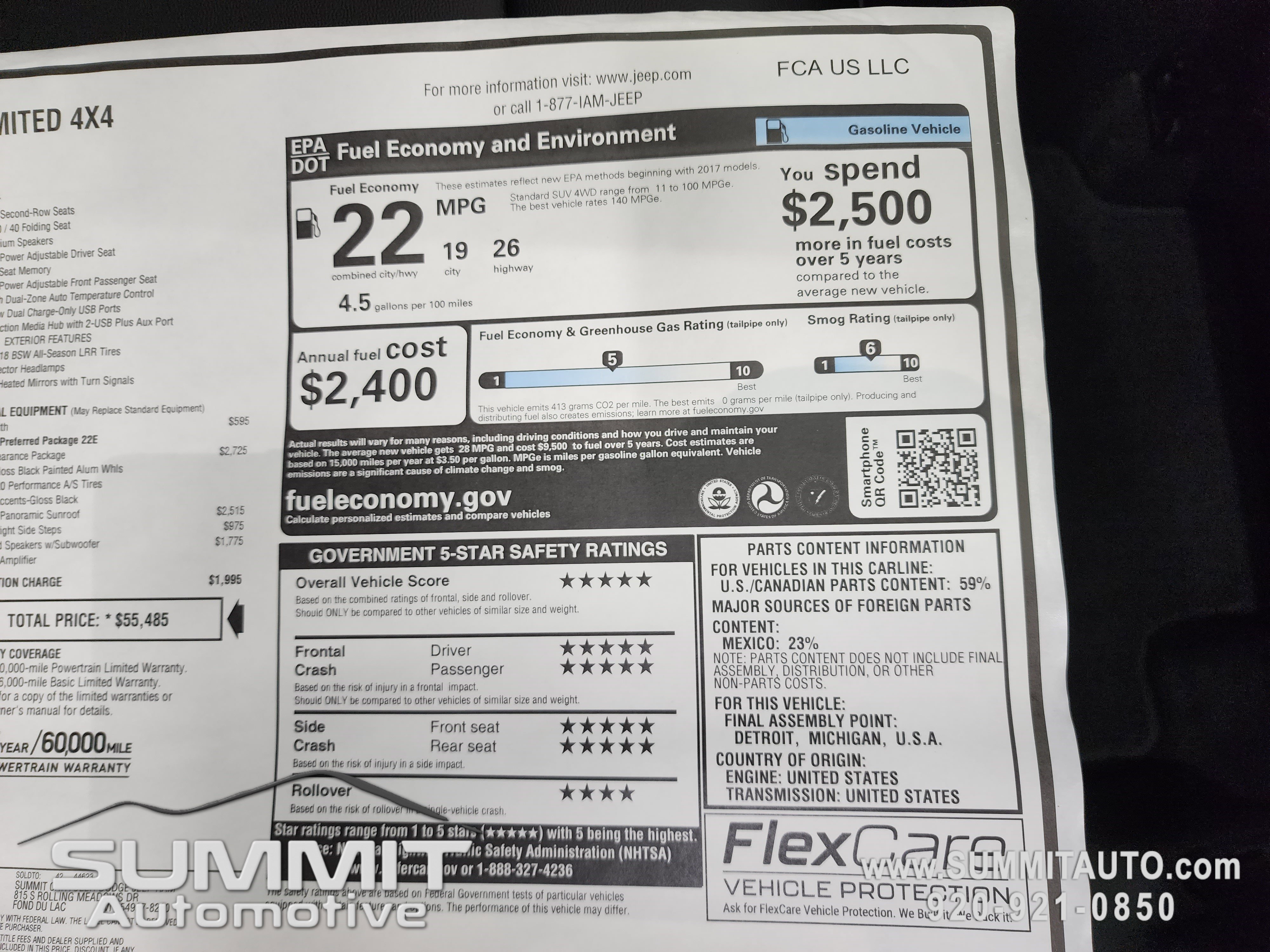 New 2025 Jeep Grand Cherokee Limited w/ Black Appearance Package image 29
