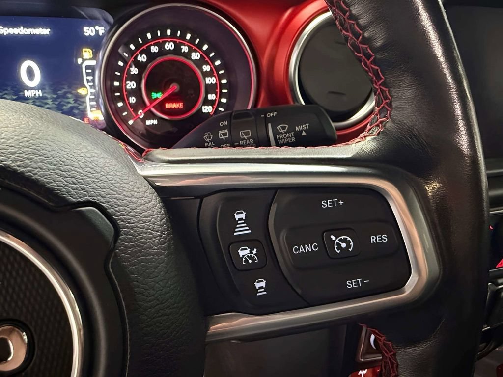 Used 2021 Jeep Wrangler Unlimited Rubicon w/ Uconnect 4C Nav & Sound Group AWD/4WD image 23
