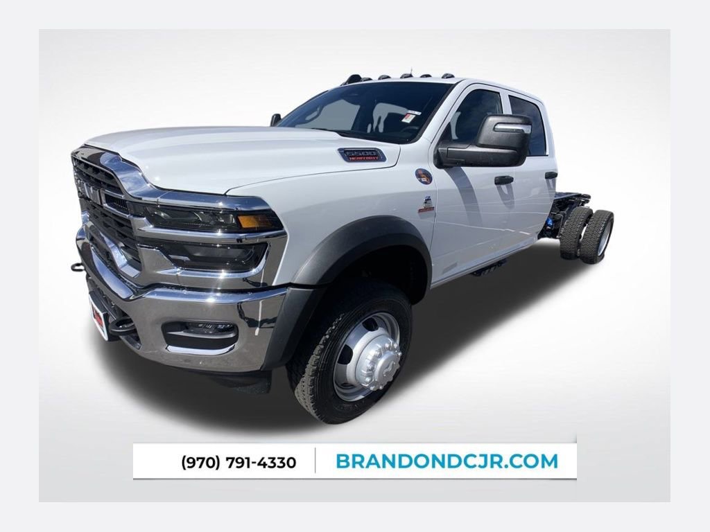 New 2026 RAM 5500 Tradesman w/ Chrome Appearance Group