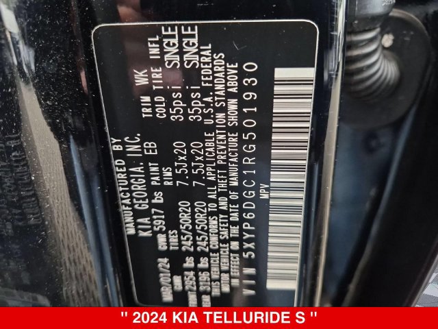 Used 2024 Kia Telluride S w/ S Sunroof Package AWD/4WD image 41