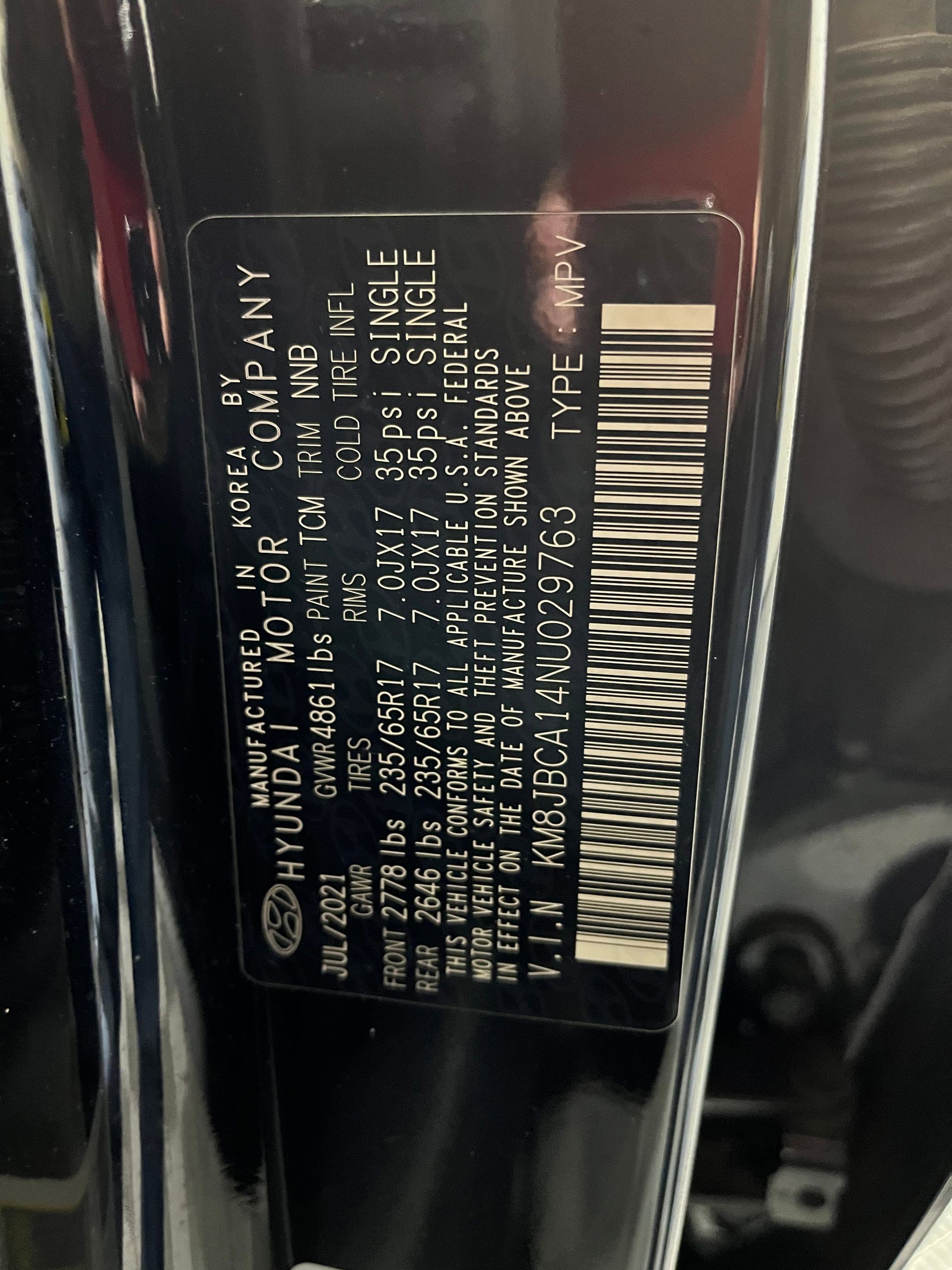 Used 2022 Hyundai Tucson Blue image 17