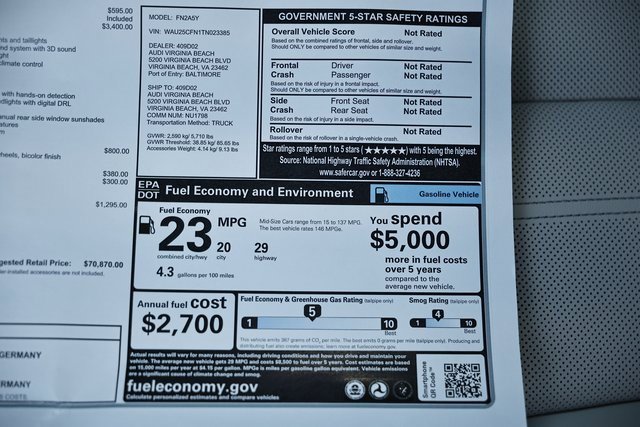 New 2026 Audi A6 Premium Plus image 44