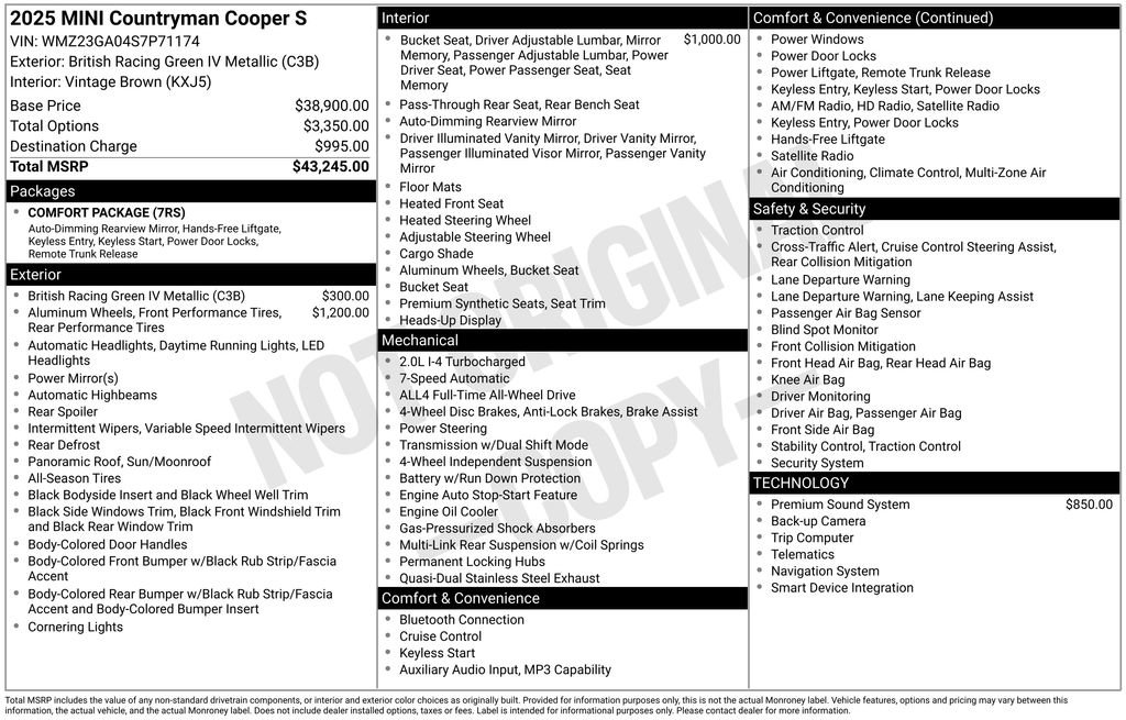 Used 2025 MINI Cooper Countryman S image 5