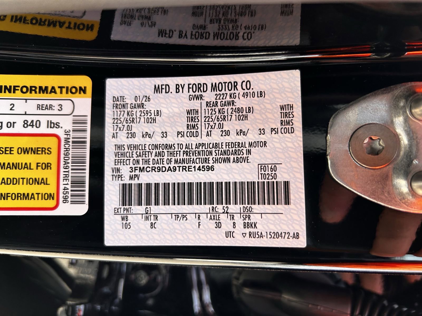 New 2026 Ford Bronco Sport Badlands w/ Badlands Tech Package image 24