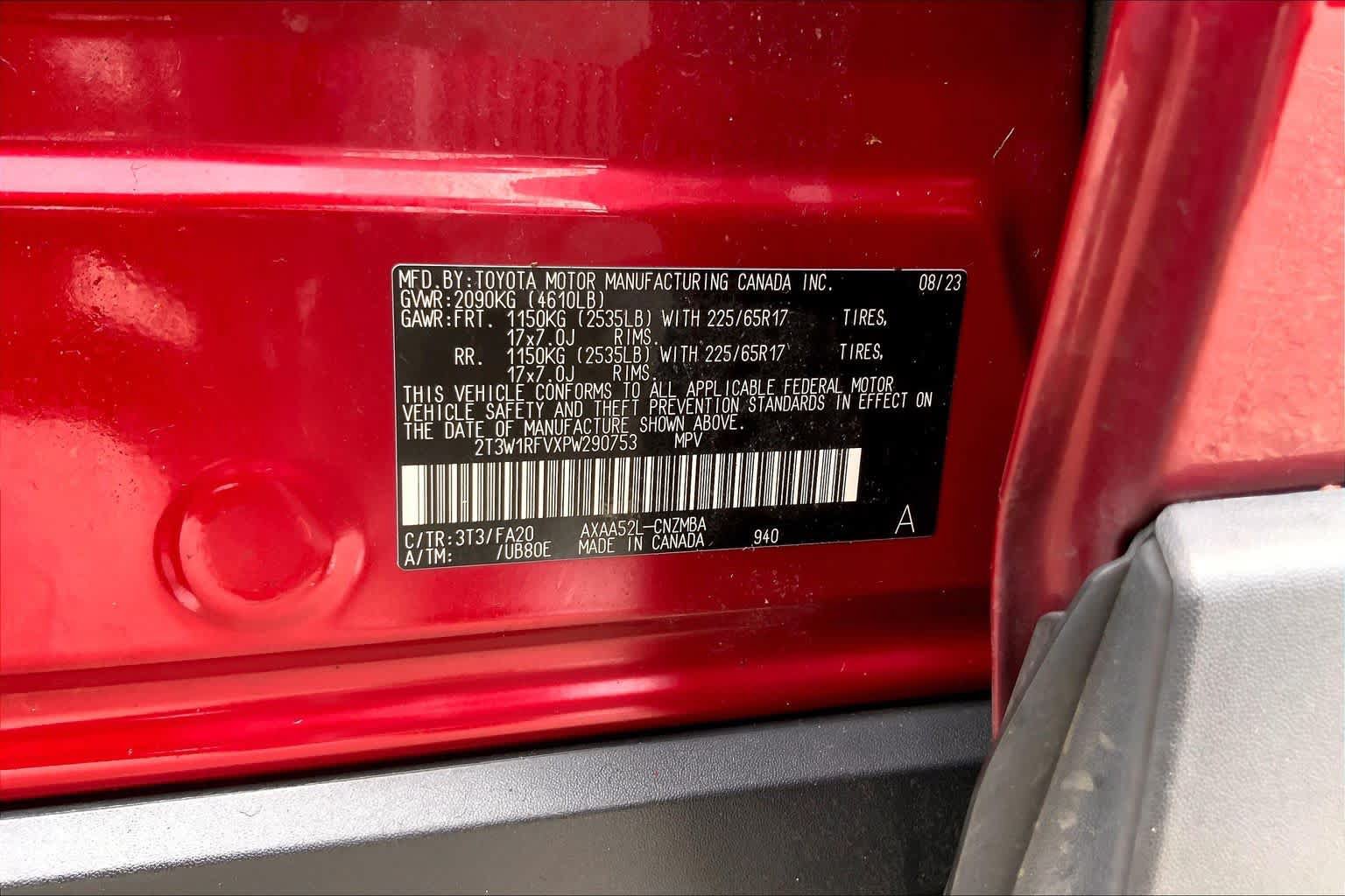 Used 2023 Toyota RAV4 XLE w/ Convenience Package FWD image 36