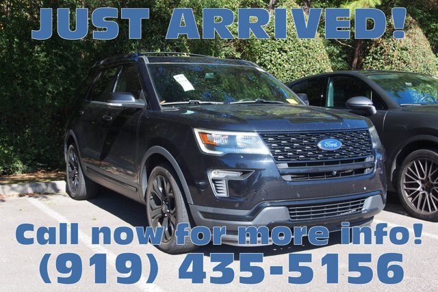 Certified 2019 Ford Explorer Sport w/ Equipment Group 401A