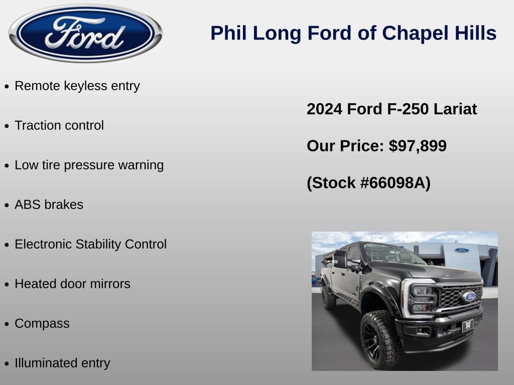 Used 2024 Ford F250 Lariat w/ Lariat Ultimate Package image 41