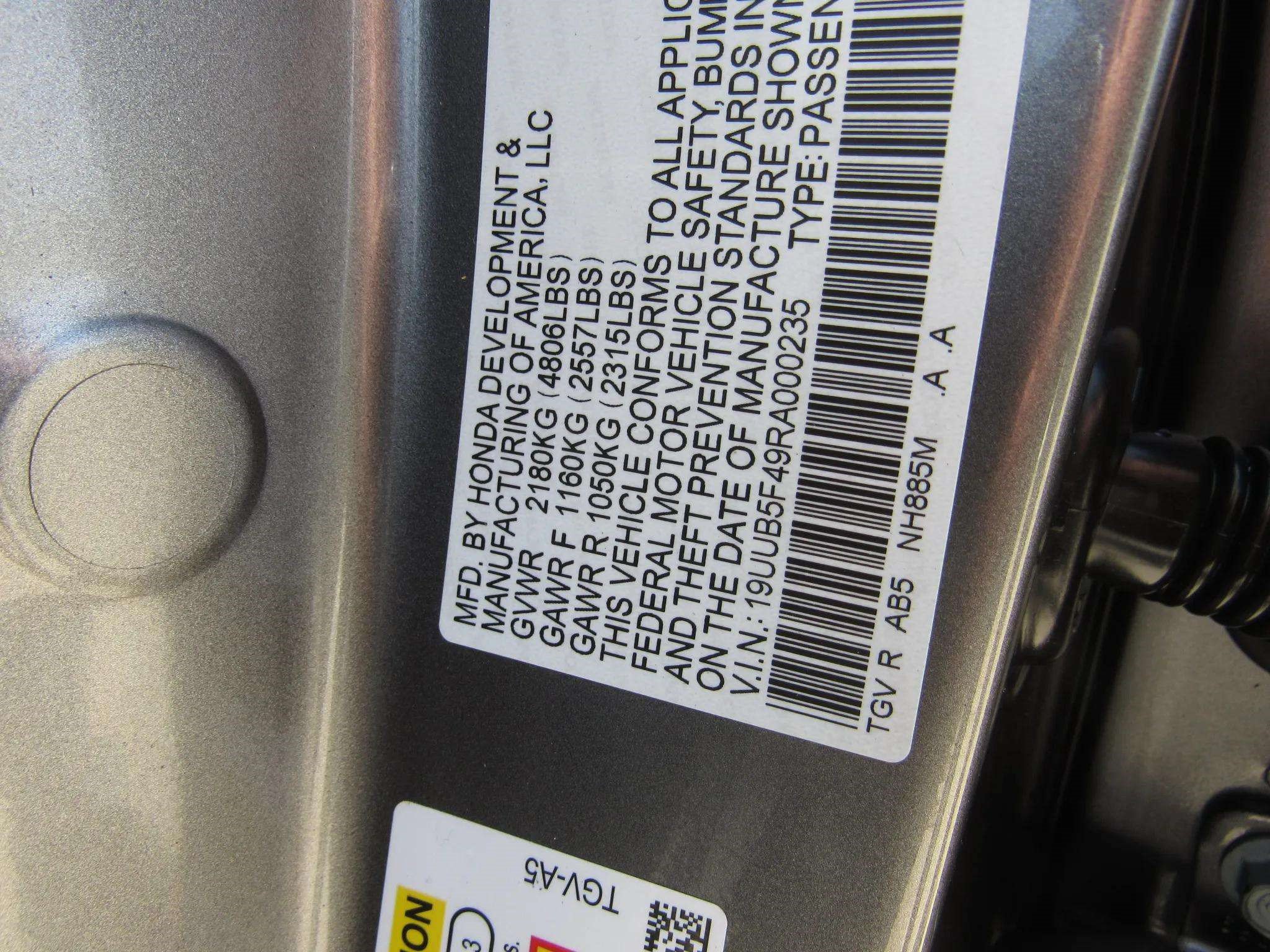 Certified 2024 Acura TLX w/ Technology Package FWD image 28