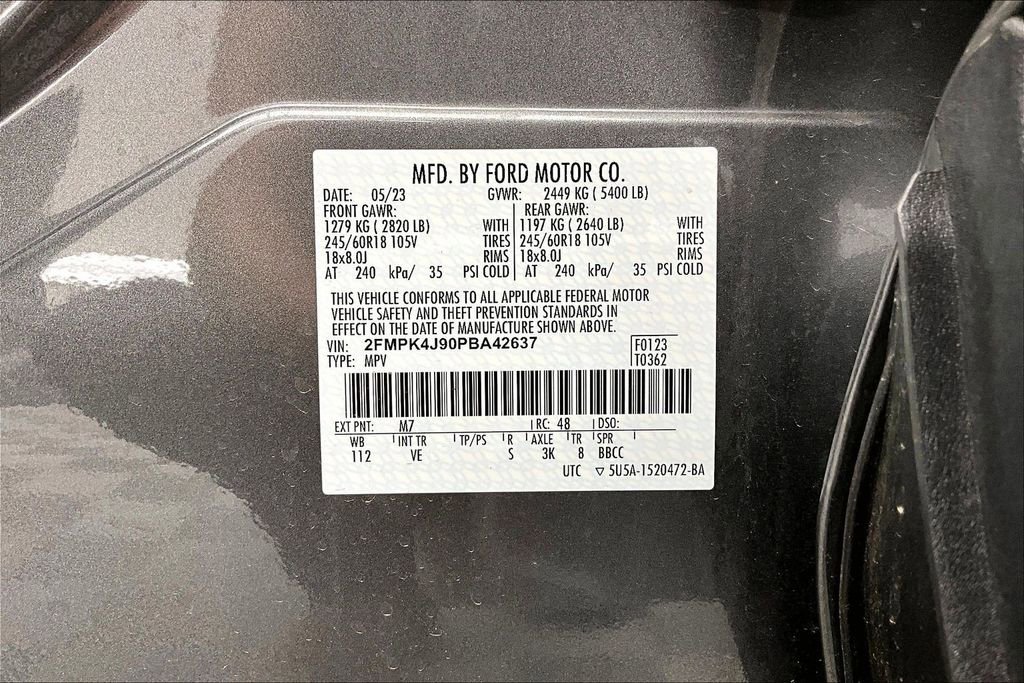Certified 2023 Ford Edge SEL w/ Convenience Package AWD/4WD image 35