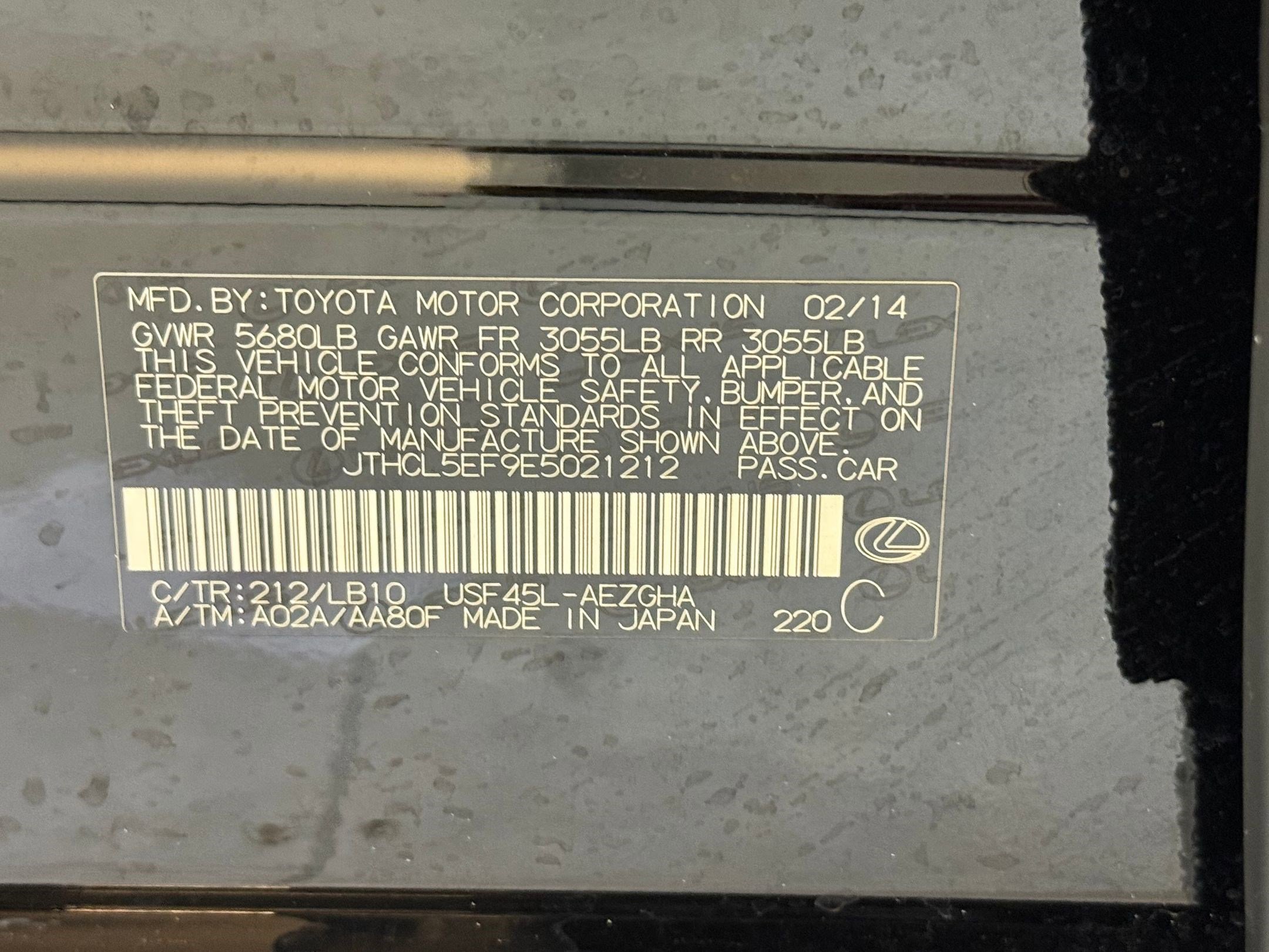 Used 2014 Lexus LS 460 AWD w/ Comfort Package image 22