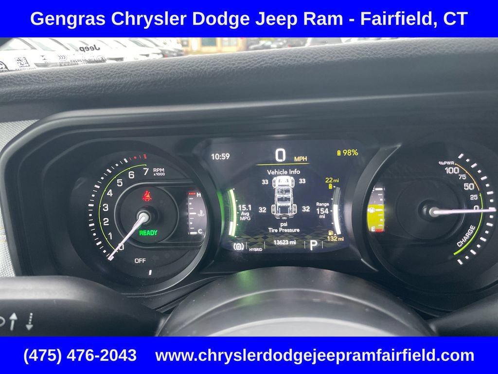 Certified 2025 Jeep Wrangler Unlimited Sport S 4xe AWD/4WD image 53