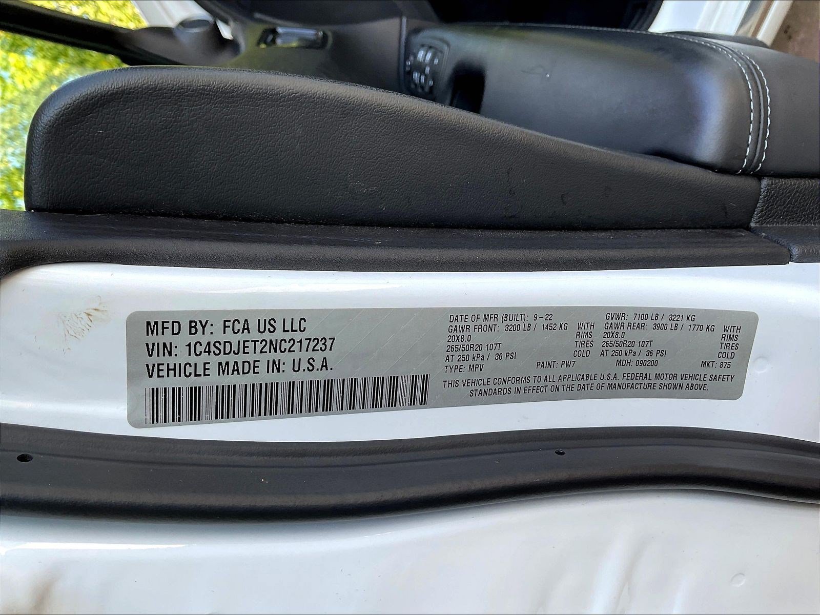 Used 2022 Dodge Durango Citadel AWD/4WD image 18