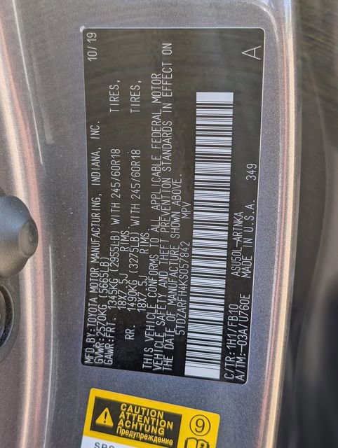 Used 2019 Toyota Highlander LE FWD image 29