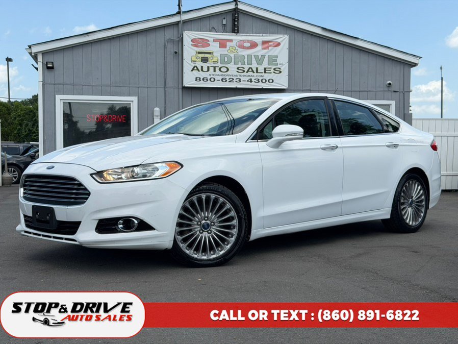 Used 2013 Ford Fusion Titanium w/ Titanium Driver Assist Pkg FWD image 1