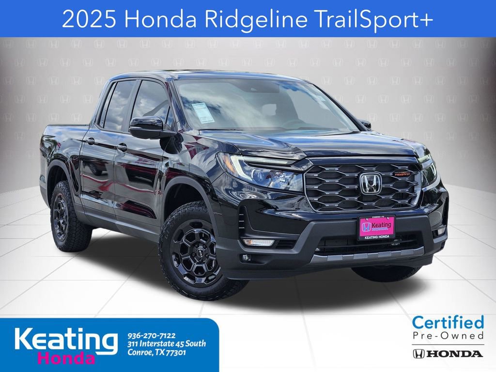 Certified 2025 Honda Ridgeline TrailSport+