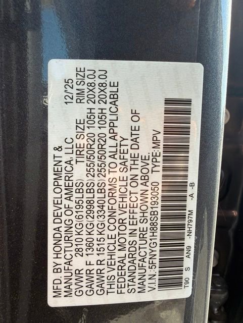 Certified 2025 Honda Pilot Elite image 21