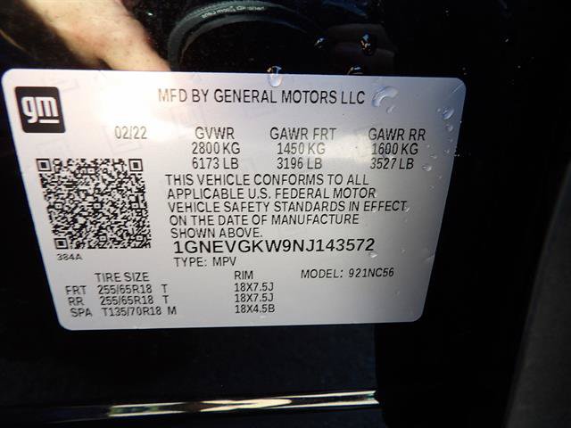 Used 2022 Chevrolet Traverse LT AWD/4WD image 11