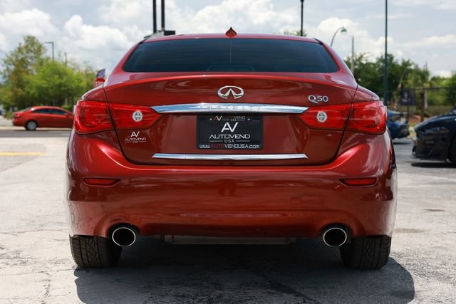 Used 2014 INFINITI Q50 Premium w/ All Weather Package RWD image 8