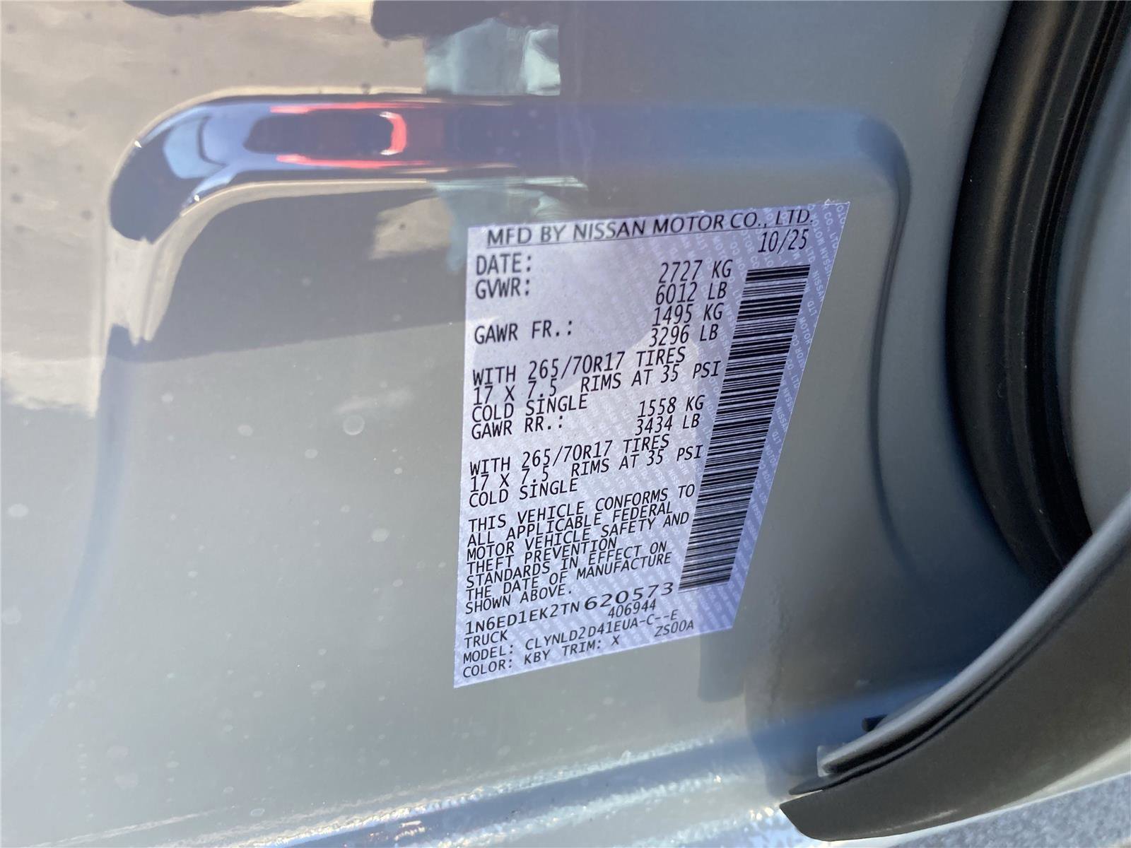 New 2026 Nissan Frontier PRO-4X w/ Pro-4x Convenience Package image 34