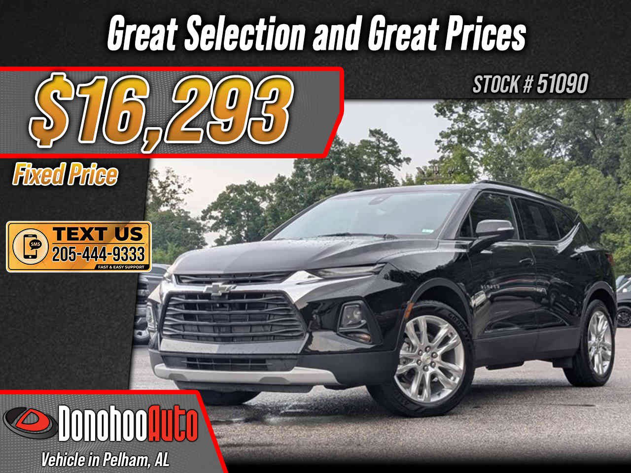 Used 2019 Chevrolet Blazer LT w/ Sun and Wheels Package FWD image 1