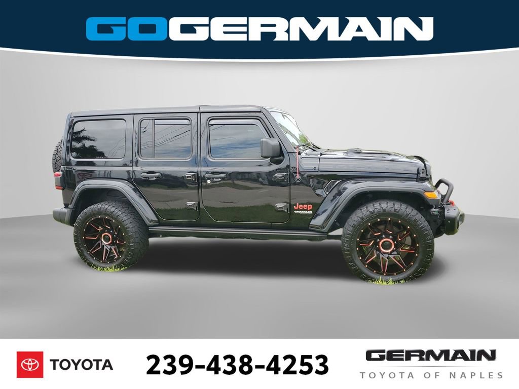 Used 2018 Jeep Wrangler Unlimited Sahara w/ Quick Order Package 24M Moab image 7