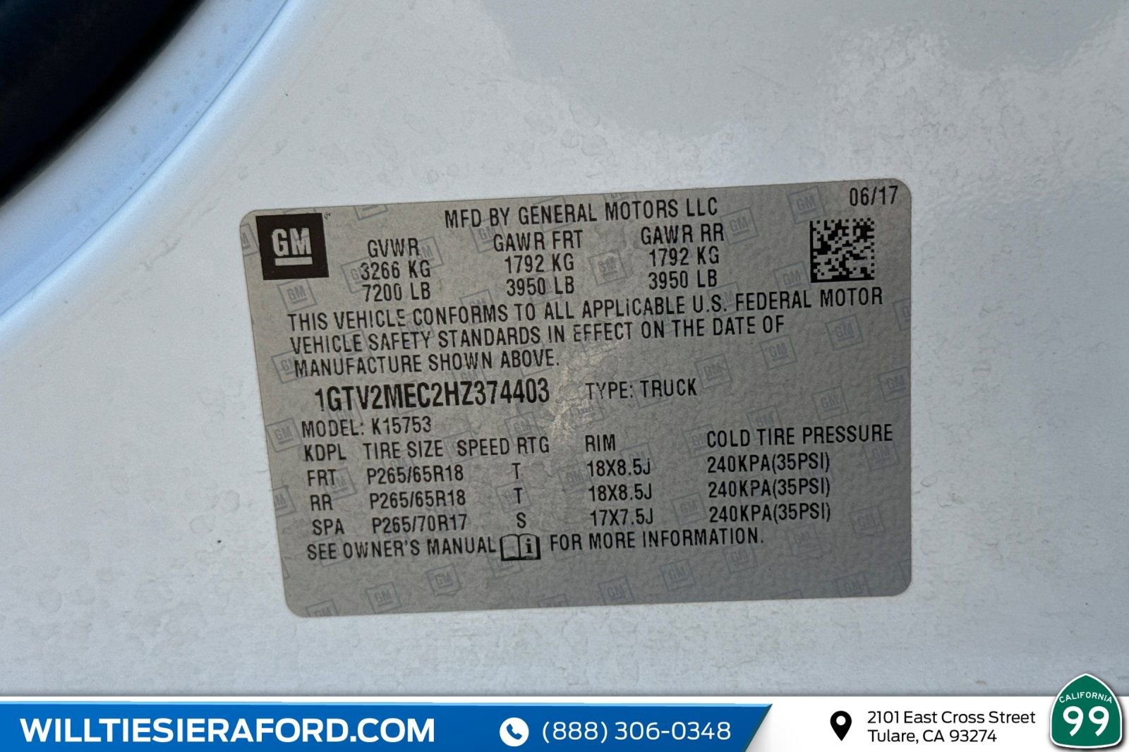 Used 2017 GMC Sierra 1500 SLE w/ SLE Value Package image 35