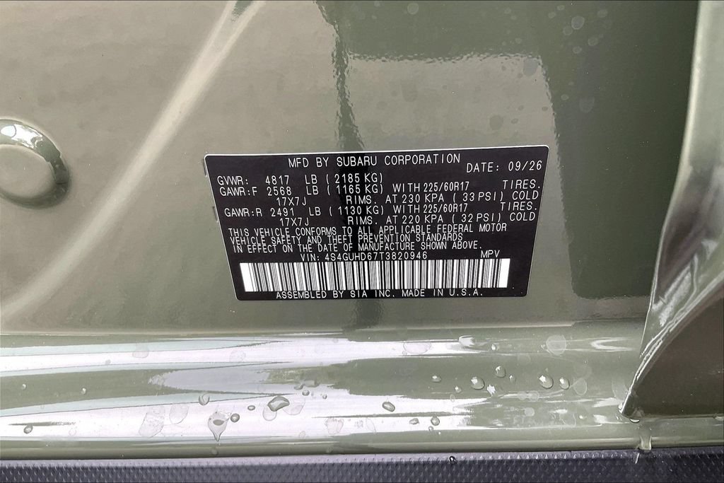 New 2026 Subaru Crosstrek 2.5i Premium AWD/4WD image 16