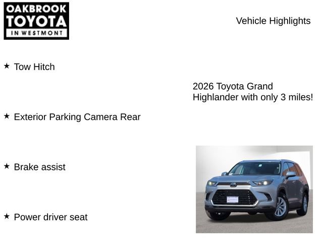 New 2026 Toyota Grand Highlander XLE image 7