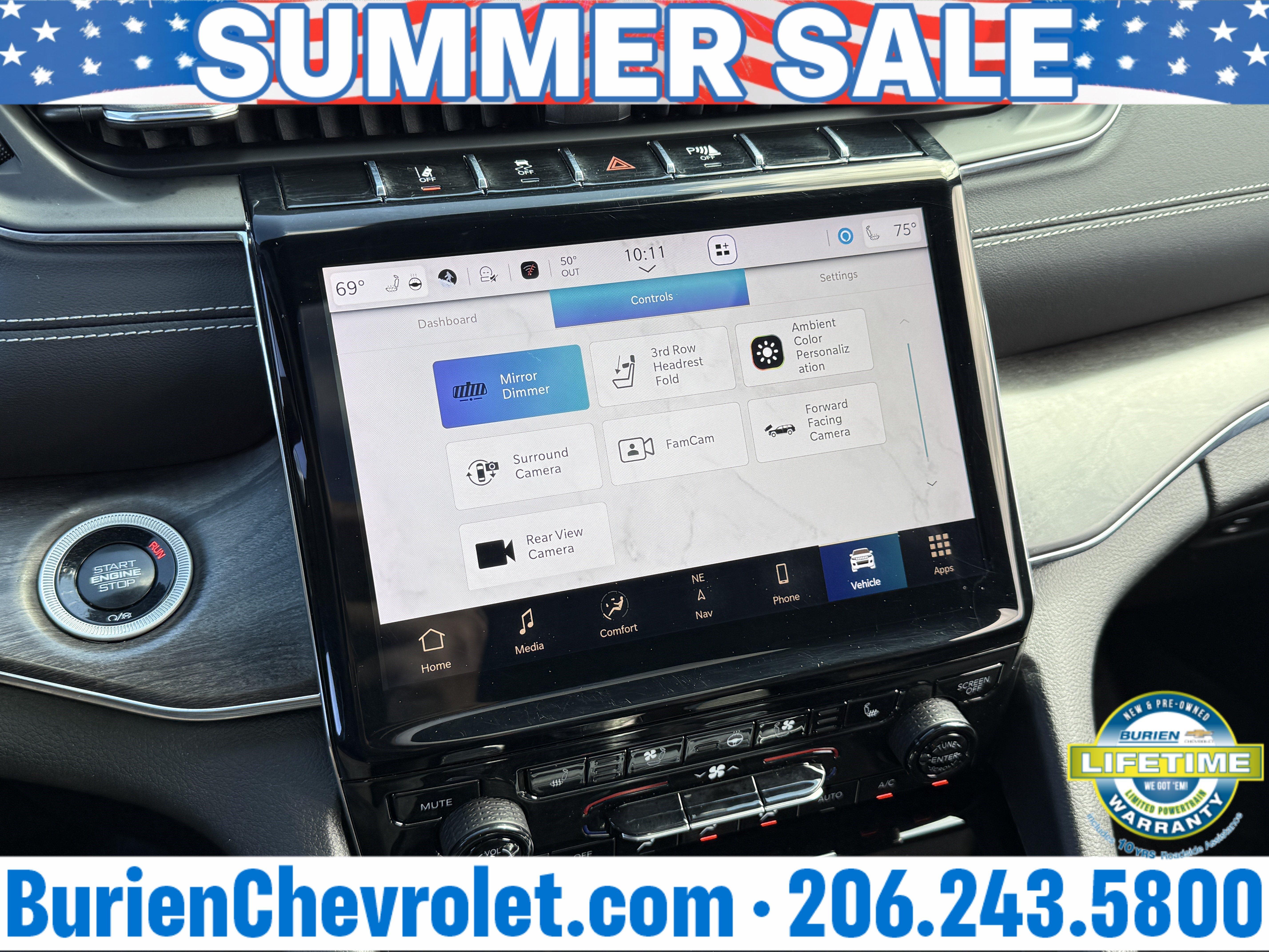 Used 2024 Jeep Grand Cherokee L Overland w/ Advanced Protech Group III AWD/4WD image 16