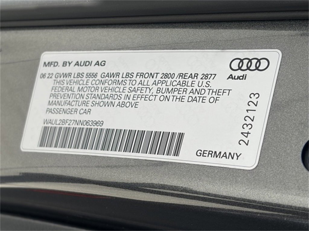 Used 2022 Audi A6 Premium Plus image 37