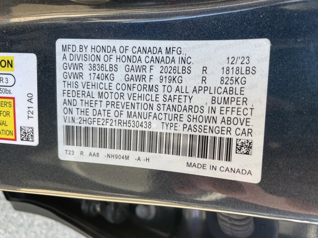 Used 2024 Honda Civic LX image 37