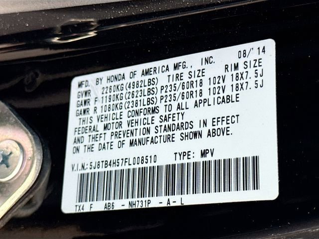 Used 2015 Acura RDX AWD w/ Technology Package image 26