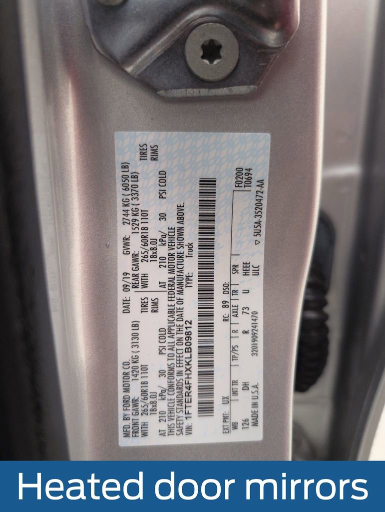 Used 2019 Ford Ranger Lariat w/ Equipment Group 501A Mid AWD/4WD image 41