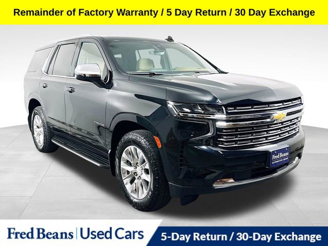 Certified 2021 Chevrolet Tahoe Premier w/ Premium Package AWD/4WD image 1