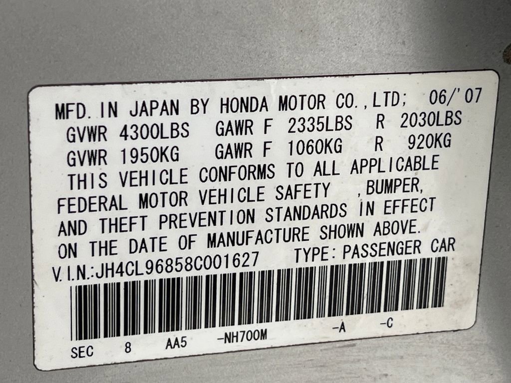 Used 2008 Acura TSX image 21