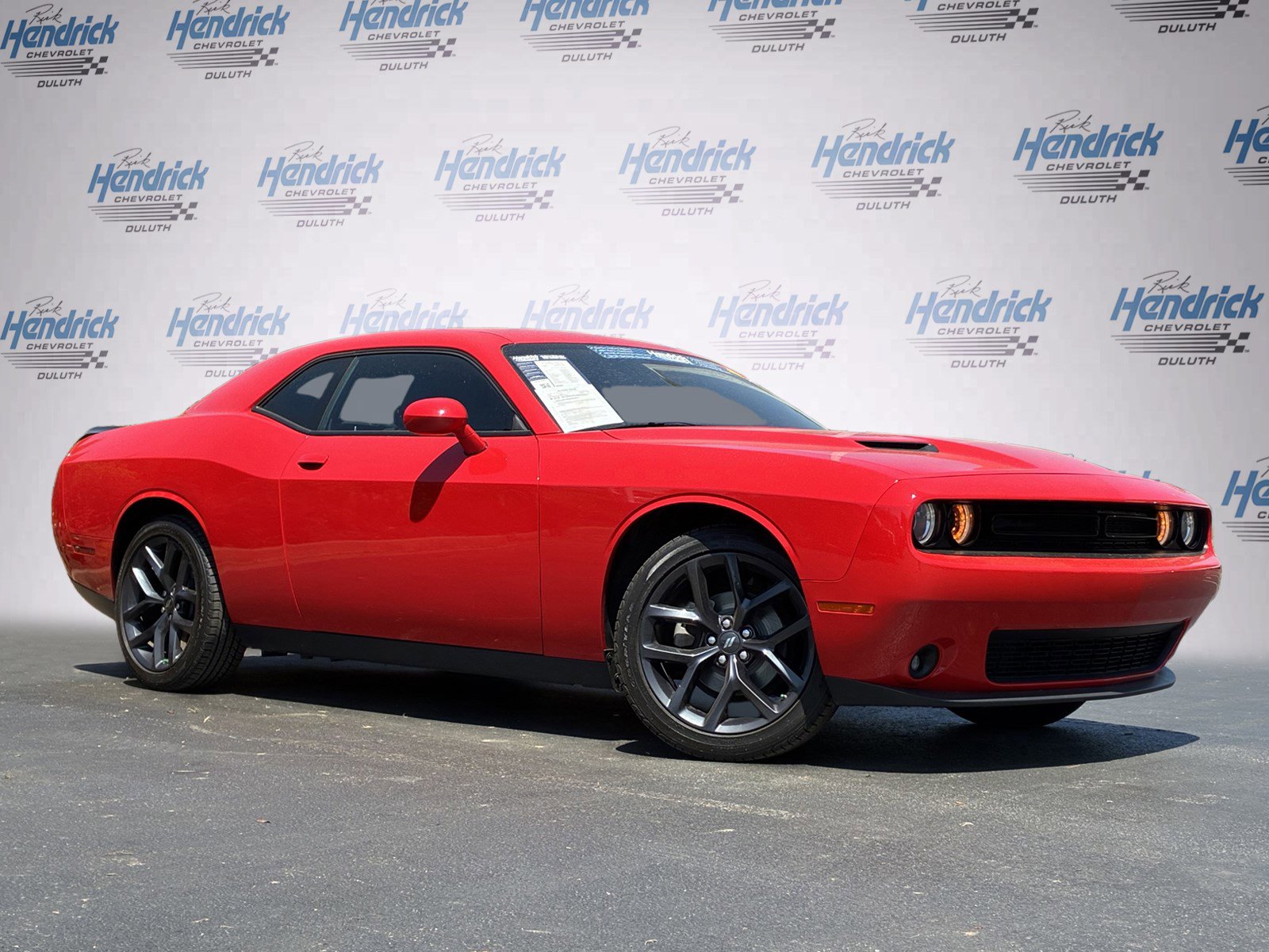 Used 2023 Dodge Challenger SXT w/ Blacktop Package RWD image 2