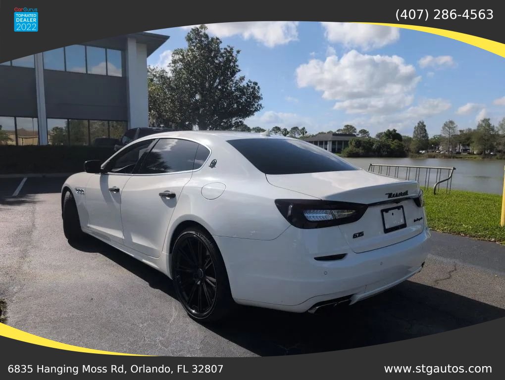 Used 2016 Maserati Quattroporte GTS RWD image 3