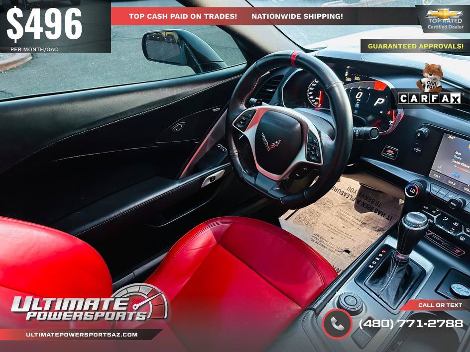 Used 2015 Chevrolet Corvette Stingray Coupe w/ ZF1 Appearance Package RWD image 55