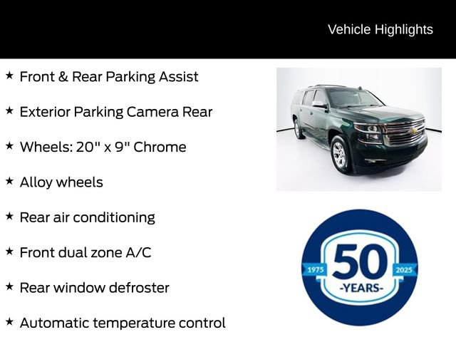 Used 2016 Chevrolet Suburban LTZ AWD/4WD image 16