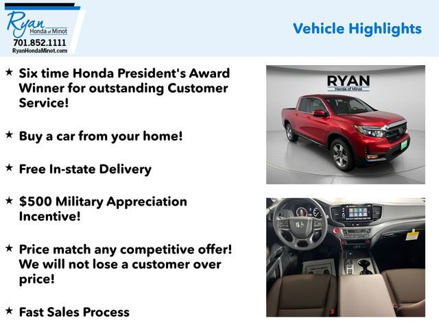 New 2026 Honda Ridgeline RTL image 2