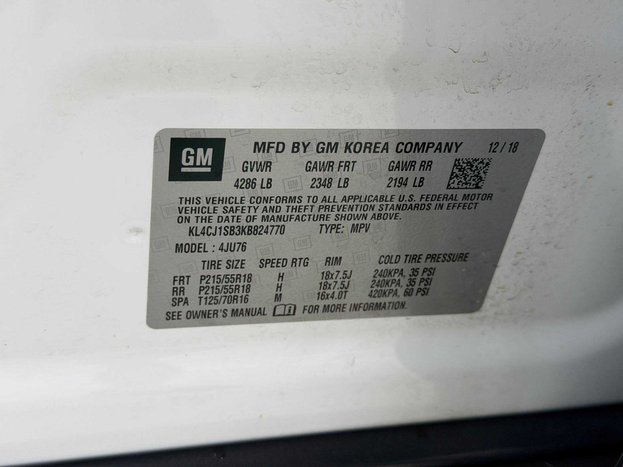 Used 2019 Buick Encore Sport Touring FWD image 19