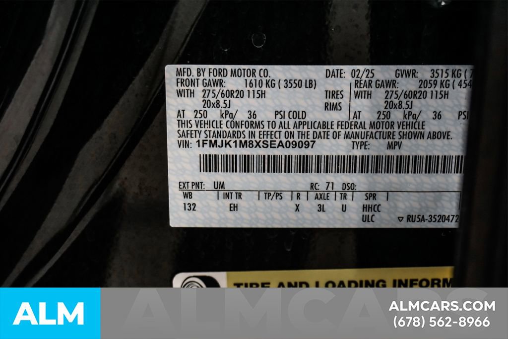 Used 2025 Ford Expedition Max Platinum AWD/4WD image 63