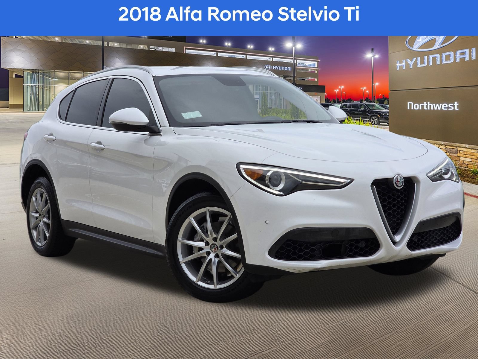 Used 2018 Alfa Romeo Stelvio Ti w/ Convenience Package AWD/4WD image 1