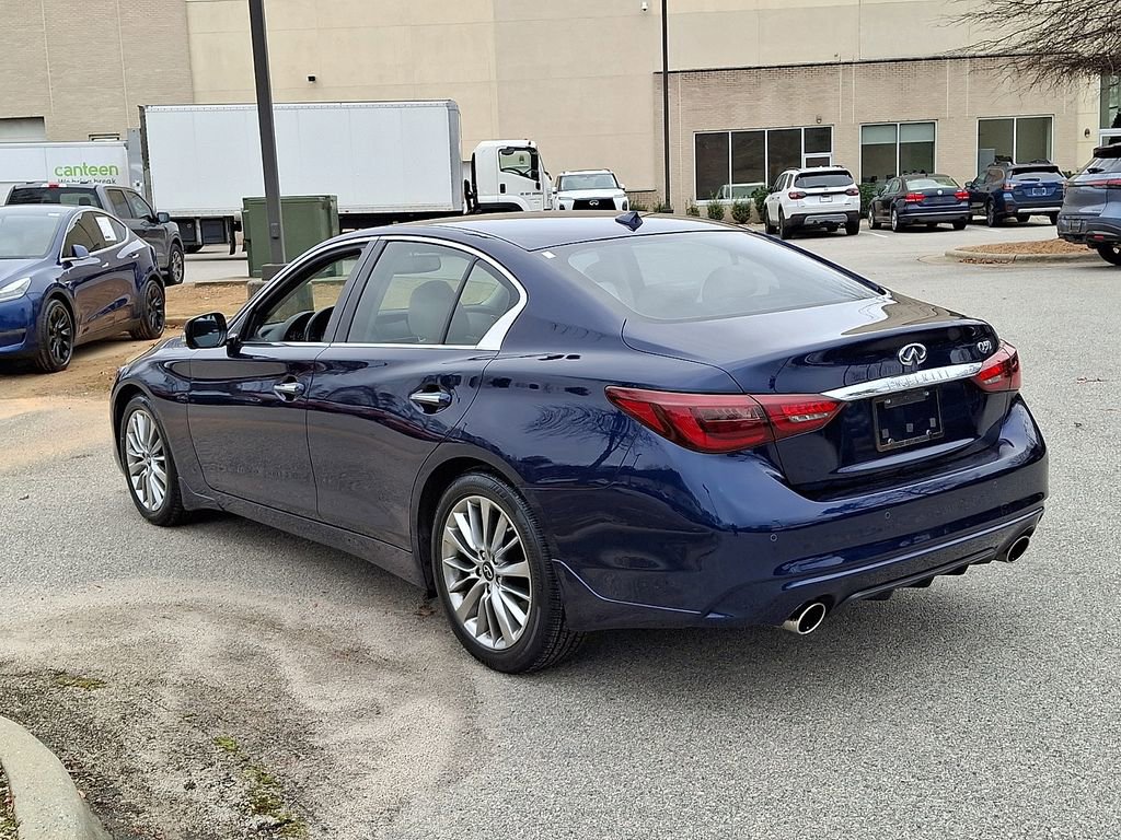 Used 2022 INFINITI Q50 Luxe w/ Cargo Package image 3