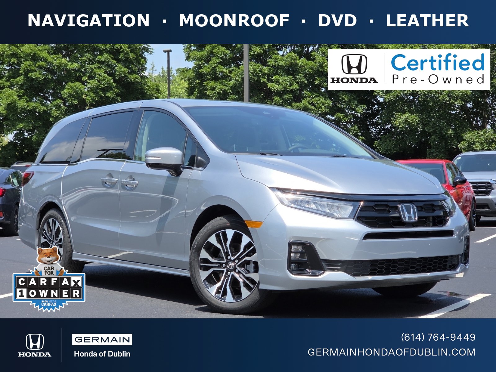 Certified 2026 Honda Odyssey Elite
