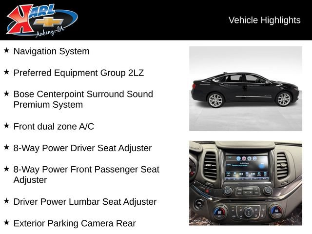 Certified 2019 Chevrolet Impala Premier FWD image 2