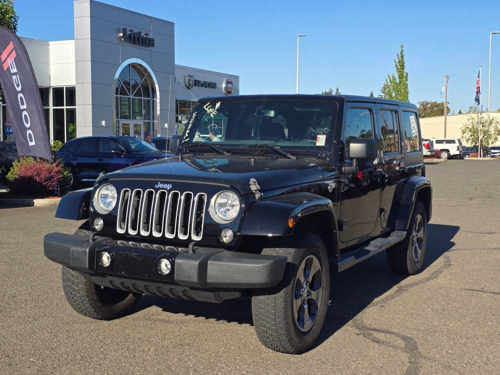 Used 2018 Jeep Wrangler Unlimited Sahara